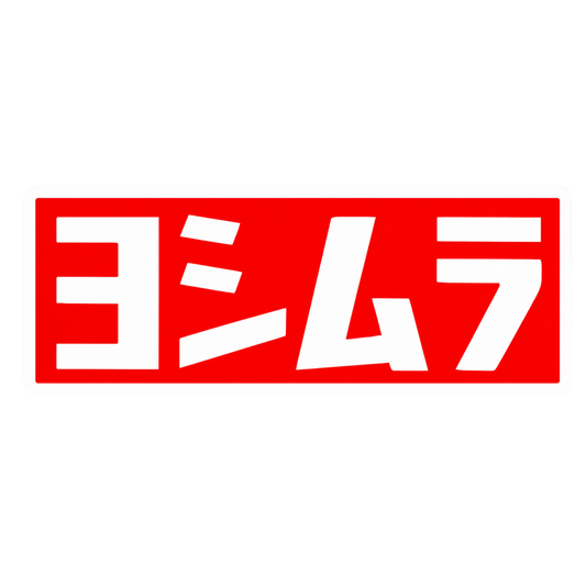 Yoshimura Katakana Logo Vinyl Sticker | Moto Sticker BD