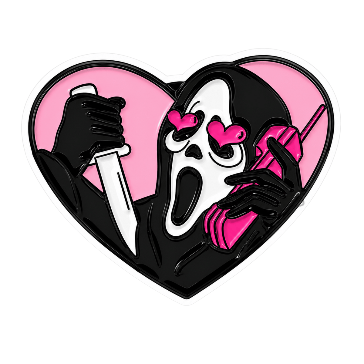 Butterfly Helmet Lady Biker Vinyl Sticker | Moto Sticker BD | Moto Sticker BD