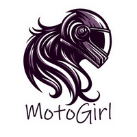 Dark MotoGirl Design Lady Biker Vinyl Sticker | Moto Sticker BD | Moto Sticker BD