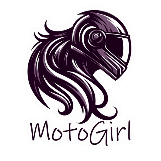Dark MotoGirl Design Lady Biker Vinyl Sticker | Moto Sticker BD | Moto Sticker BD