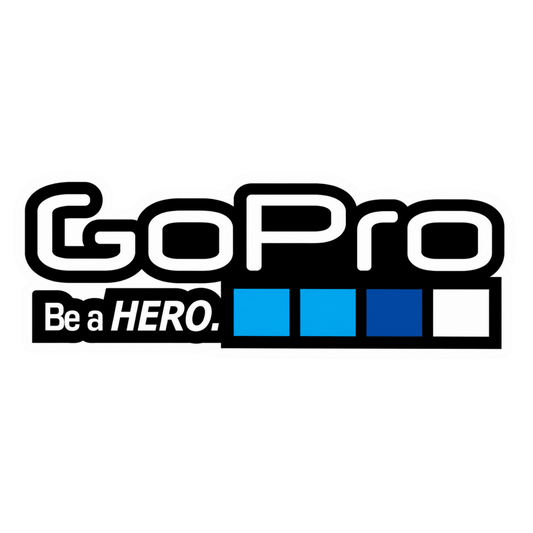 GoPro Be a Hero Logo Vinyl Sticker | Moto Sticker BD | Moto Sticker BD