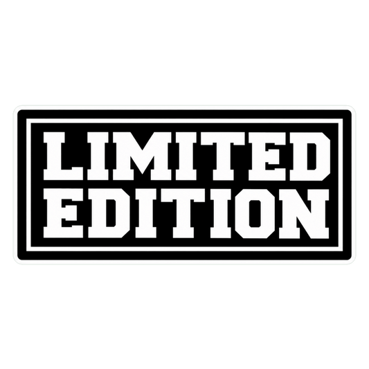 Limited Edition Classic Bold Car Bumper Vinyl Sticker | Moto Sticker BD | Moto Sticker BD