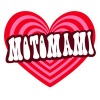 Motomami Hypnotic Heart Lady Biker Vinyl Sticker | Moto Sticker BD | Moto Sticker BD